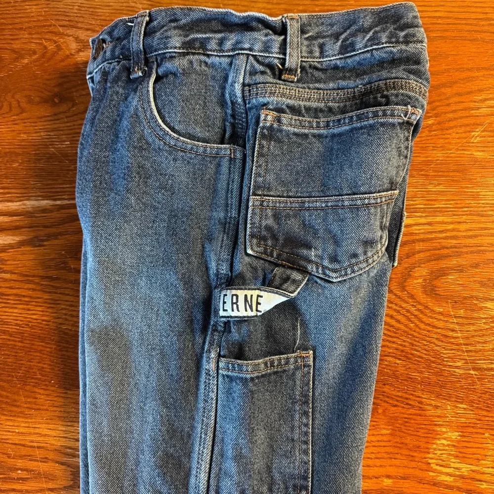 Berne quilted lined carpenter‎ jeans size 10